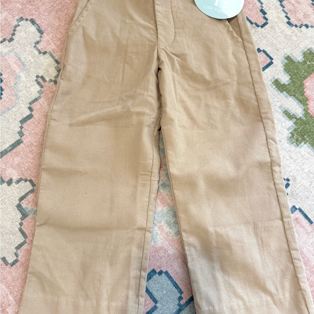 Little English Tan Kids Casual Pants